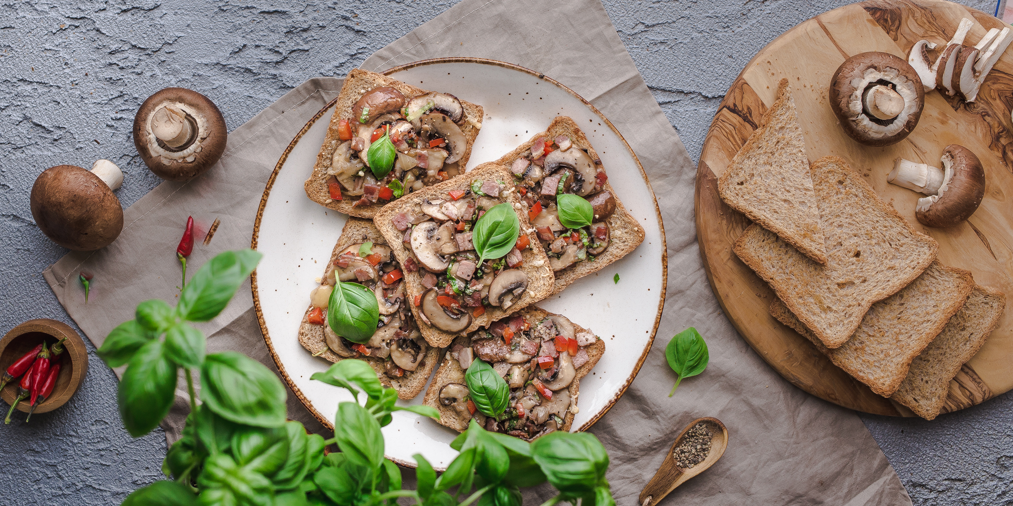 Tosty Bergio I Pieczarka Brunatna 3