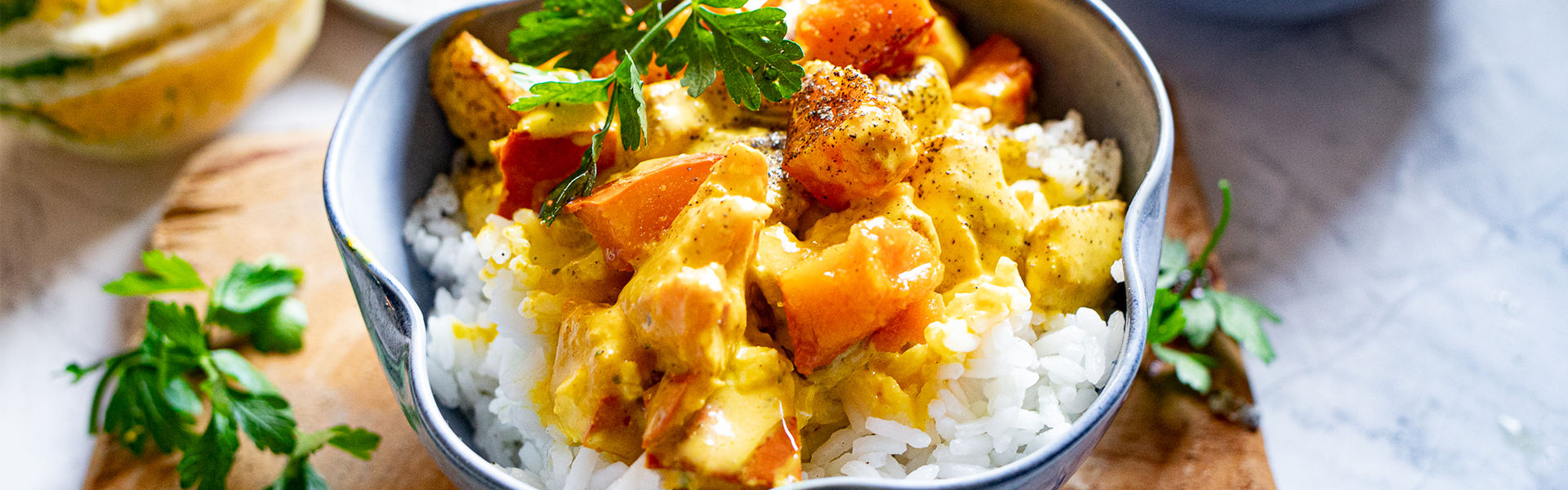 Netto Dyniowe Curry Z Kurczakiem