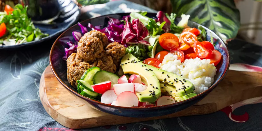 Netto Bowl Falafel Netto Bowl Falafel