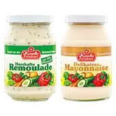 Kunella Mayonnaise, Salatcreme oder Remoulade