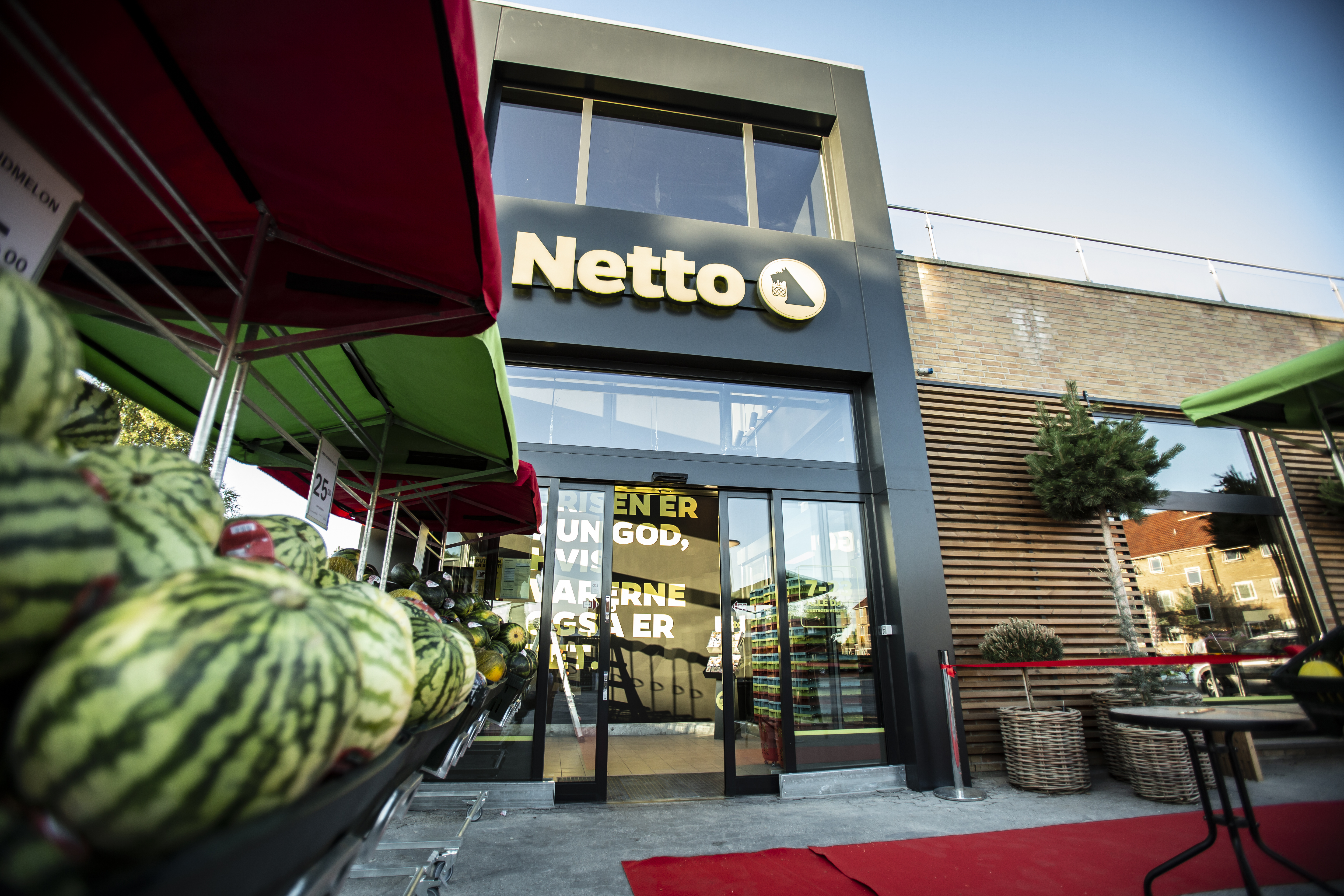 Netto Markt Geschäft Außenansicht