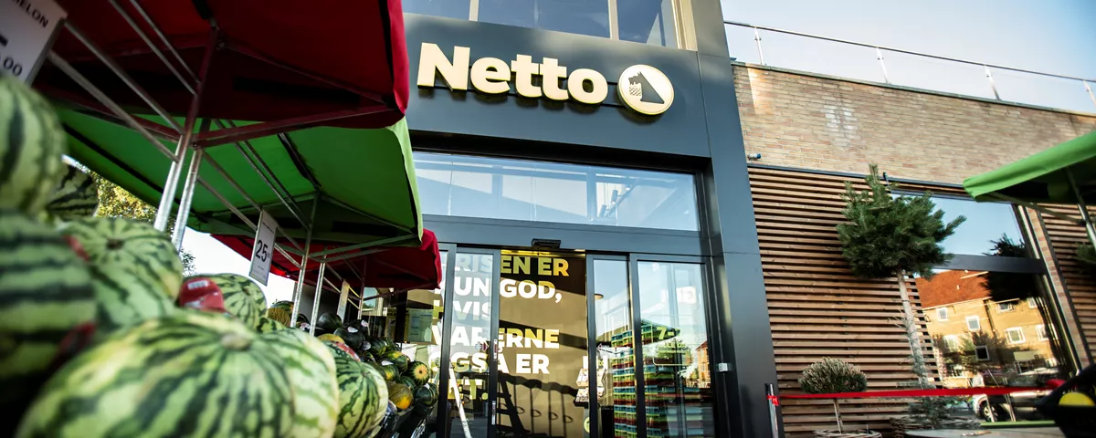 Netto Markt Geschäft Außenansicht