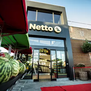 Netto Markt Geschäft Außenansicht