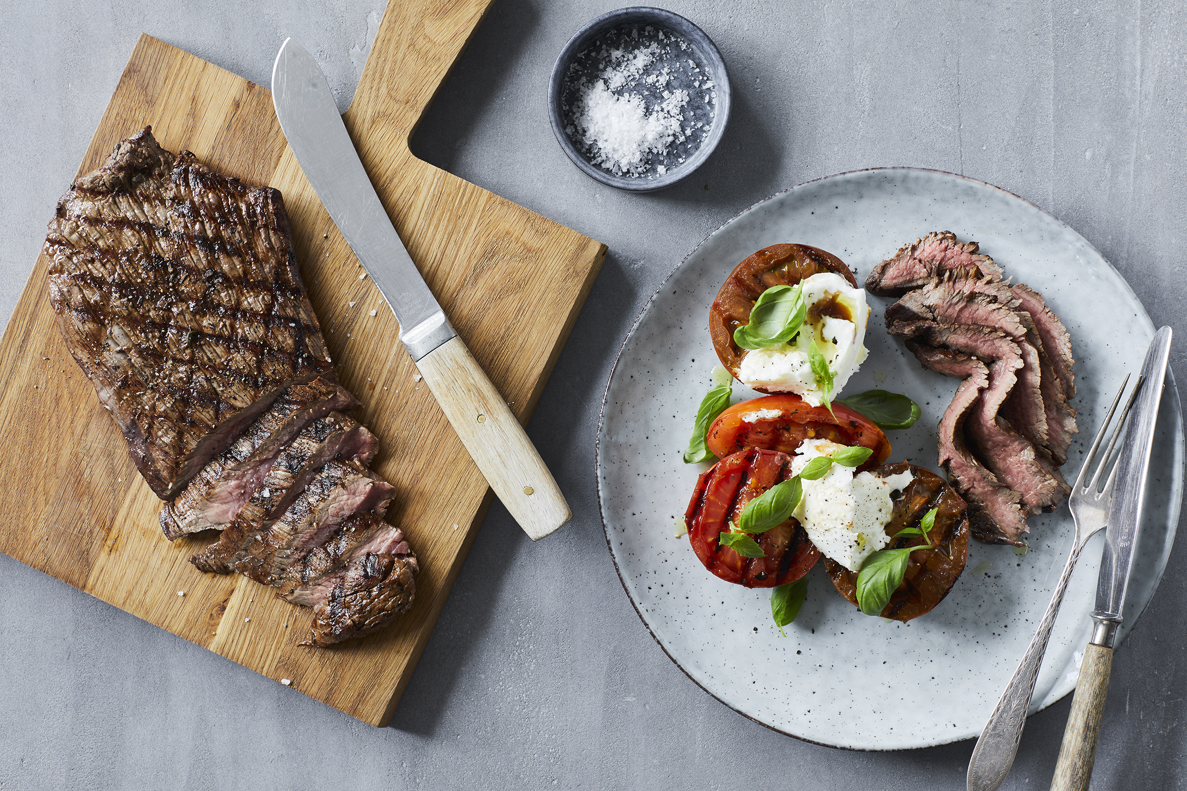 1919 Web Flanksteak Grillettomatsalat