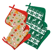 2er-Pack Ofenhandschuhe oder Topflappen