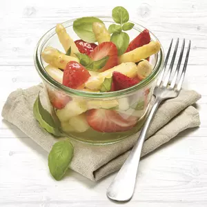 Erdbeer Spargelsalat