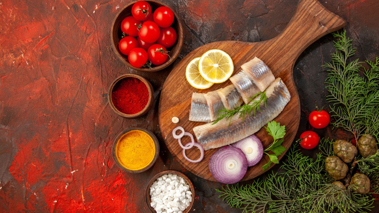 Roladki Śledziowe Z Suszonymi Pomidorami I Oliwkami