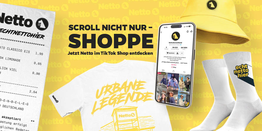 Netto Merch Im Tiktok Shop