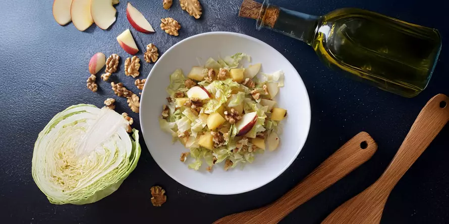 Rezept Apfel Spitzkohl Salat Rezept Apfel Spitzkohl Salat