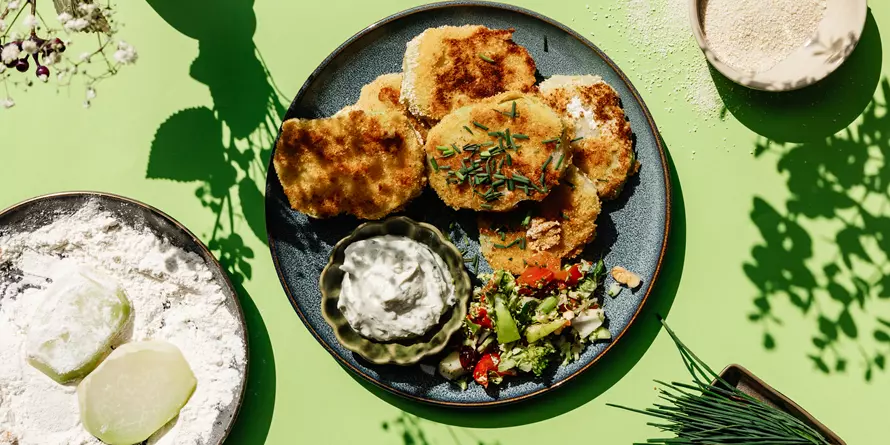 Rezept Kohlrabi Schnitzel Rezept Kohlrabi Schnitzel