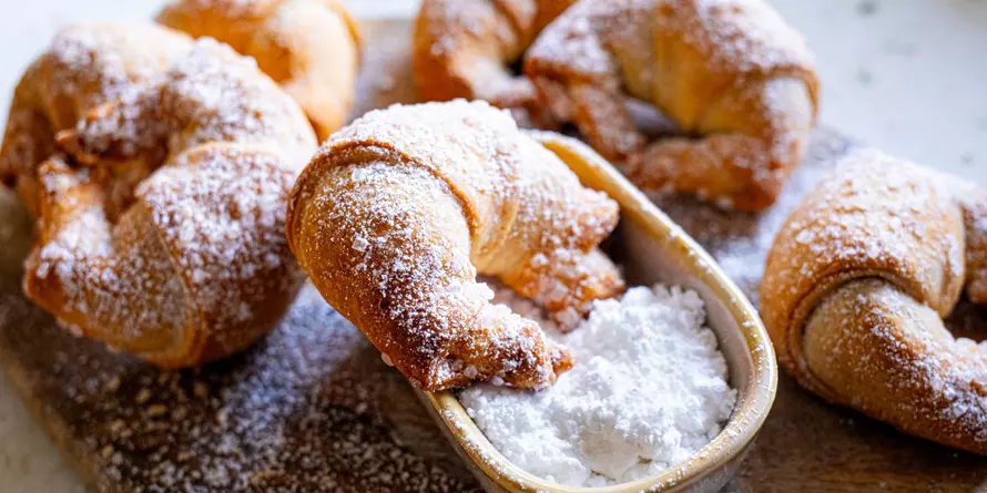 Rogaliki Krucho Drożdzowe Z Nadzieniem6 Rogaliki Krucho Drożdzowe Z Nadzieniem6