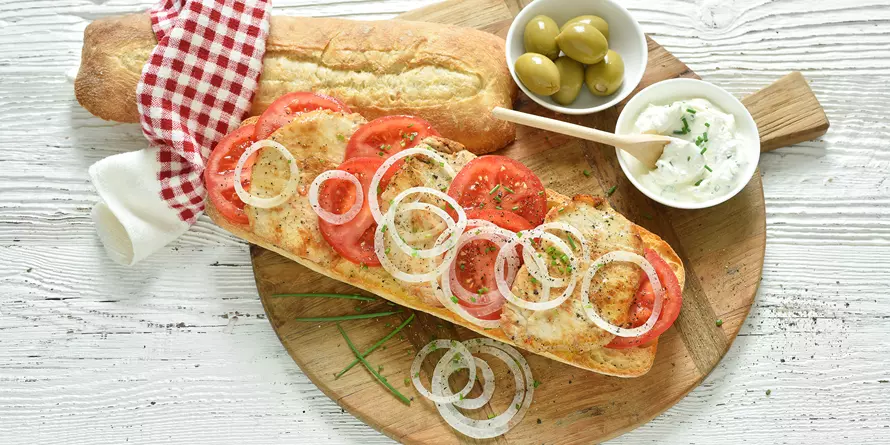 Schlemmerbaguette Mit Minutensteaks Schlemmerbaguette Mit Minutensteaks