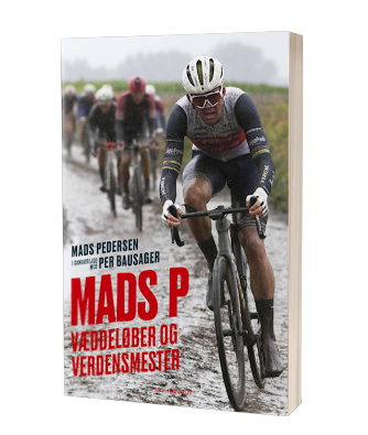 Find bogen 'Mads P. Væddeløber og verdensmester' af Mads Pedersen & Per Bausager hos Saxo