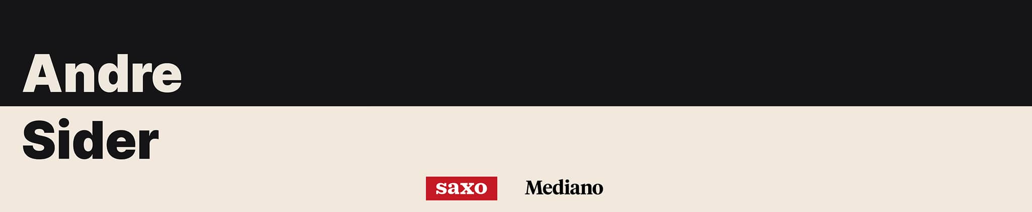 Første episode af Andre Sider - en podcast om litteratur i samarbejde mellem Saxo og Mediano