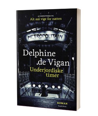 Lise læser 'Underjordiske timer' af Delphine de Vigan