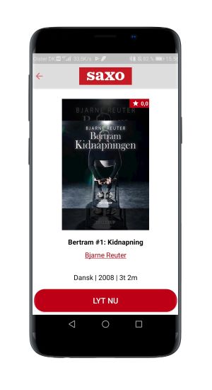 Bertram - Kidnapningen lydbog af Bjarne Reuter