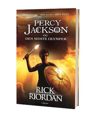 'Percy Jackson og den sidste olymper' af Rick Riordan - 5. bog i serien