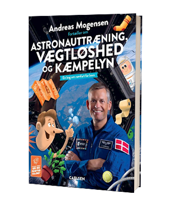 Andreas Mogensen fortæller om astronautlivet i ny børnebog