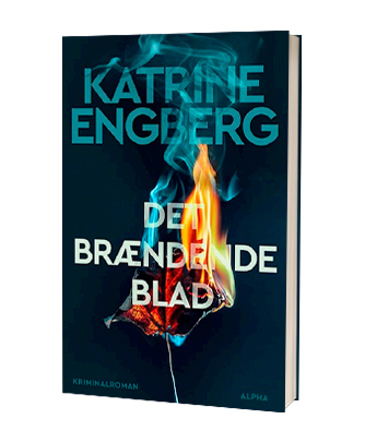Bogen 'Det brændende blad' af Katrine Engberg