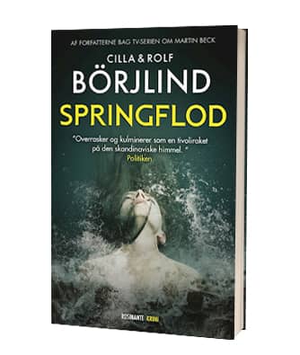 'Springflod' af Cilla og Rolf Börjlind - 1. bog i Rönning Stilton-serien