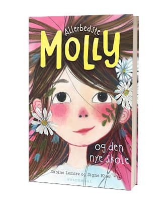 'Allerbedste Molly - og den nye skole' - første bog i Allerbedste Molly-serien