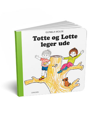 'Totte og Lotte leger ude' - find alle Totte- og Lotte-bøgerne hos Saxo