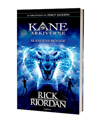 'Slangens skygge' af Rick Riordan - 3. bog i serien på dansk