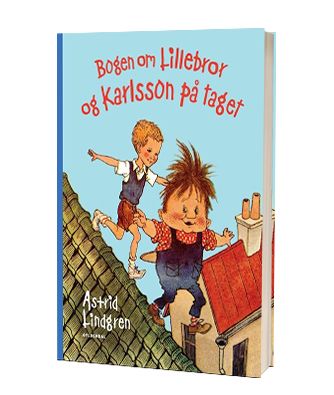 'Bogen om lillebror og Karlsson paa taget' af Astrid Lindgren