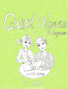 'Quiet please - vi tegner' 2 af Stine Reintoft