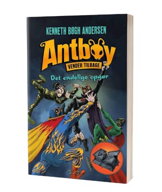 'Antboy vender tilbage 3 - Det endelige opgør' af Kenneth Bøgh Andersen - 9. bog i serien