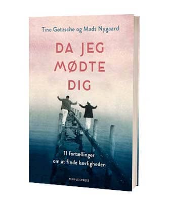 Giv bogen 'Da jeg mødte dig' af Mads Nygaard og Tine Gøtzsche i gave til valentinsdag