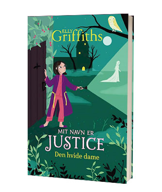'Mit navn er Justice 3- Den hvide dame' af Elly Griffiths