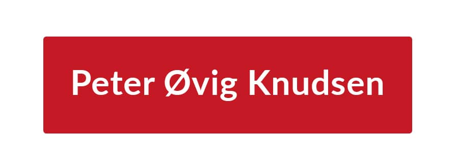 Peter Øvig Knudsens bøger i rækkefølge