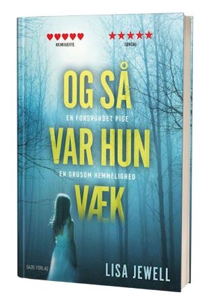 'Og så var hun væk' af Lisa Jewell