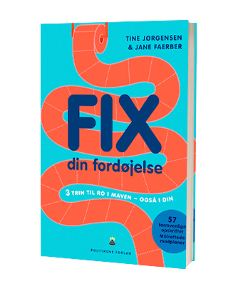 'Fix din fordøjelse' - ny bog af Jane Faerber - find bogen hos Saxo