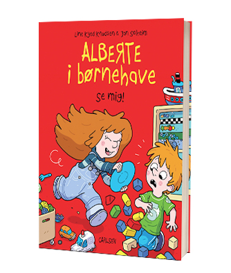 'Alberte i børnehave - se mig' af Line Kyed Knudsen