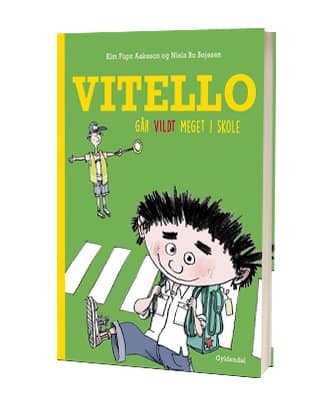'Vitello går vildt meget i skole' 22. Vitello-bog af Kim Fupz Aakeson