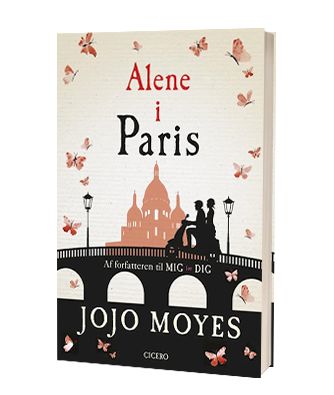 'Alene i Paris' af Jojo Moyes