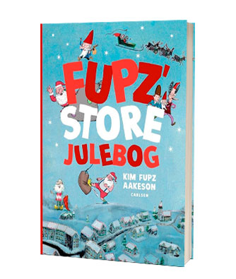 Bogen 'Fupz' store julebog' af Kim Fupz Aakeson