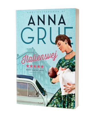 'Italiensvej' af Anna Grue - første bog i Vittoria-serien