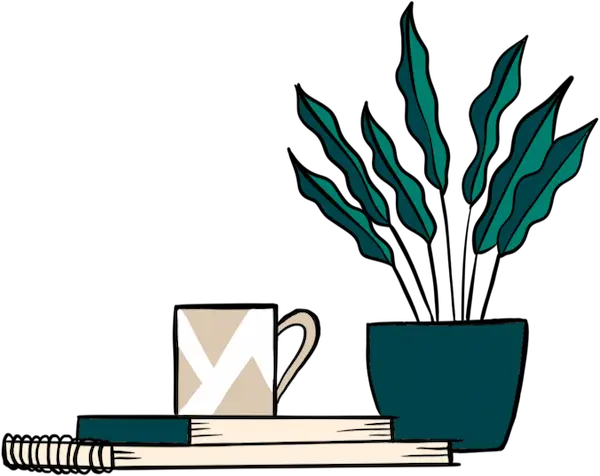 Notebook Plant Mug