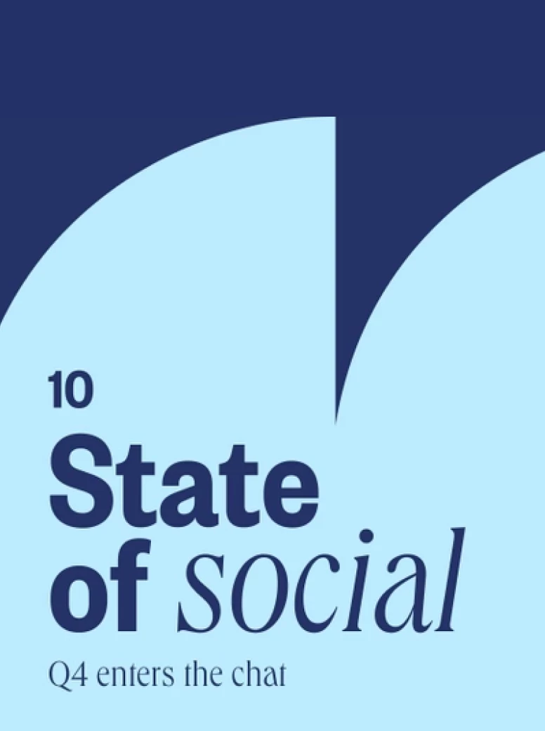 Image of the State of Social Q4 enters the chat