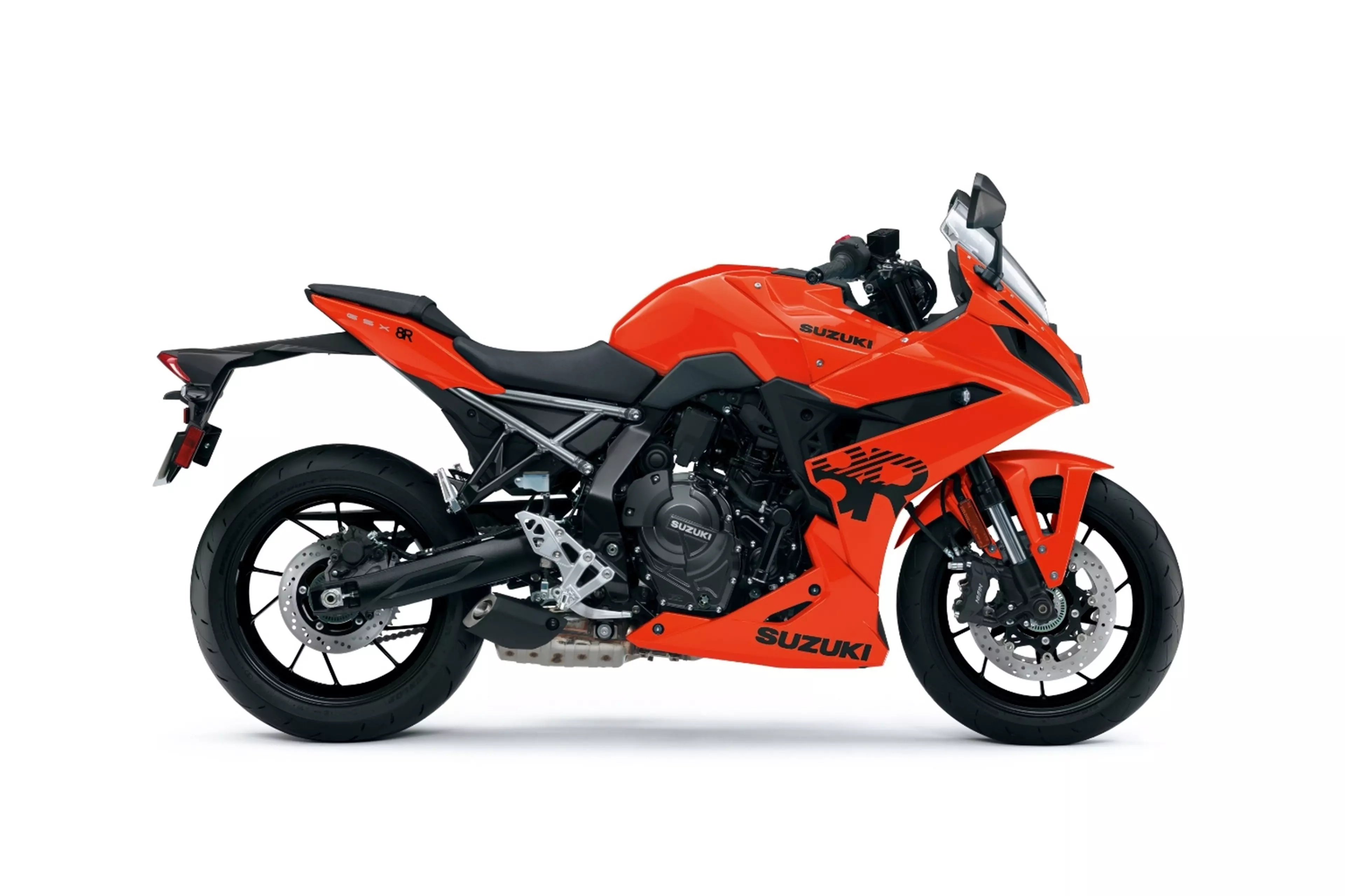 Suzuki GSX-8R in orange