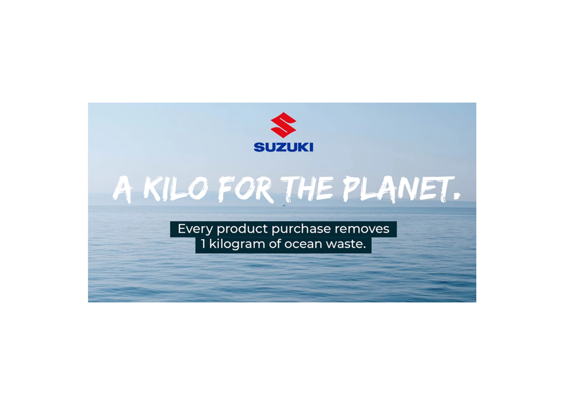 save a kilo of waste from the sea