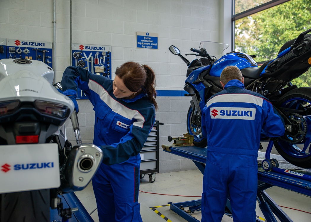 Suzuki motorcycle service near shop me