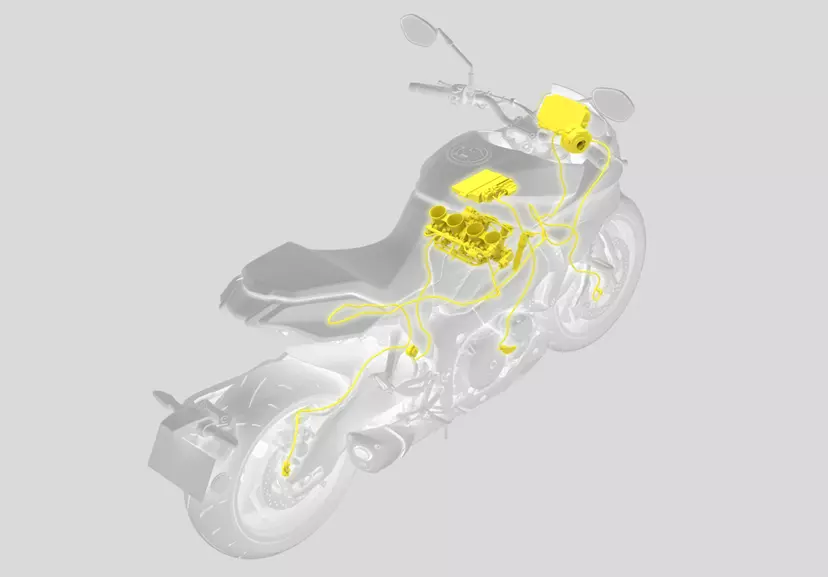 Suzuki Katana cut out demonstrating the Suzuki traction control system