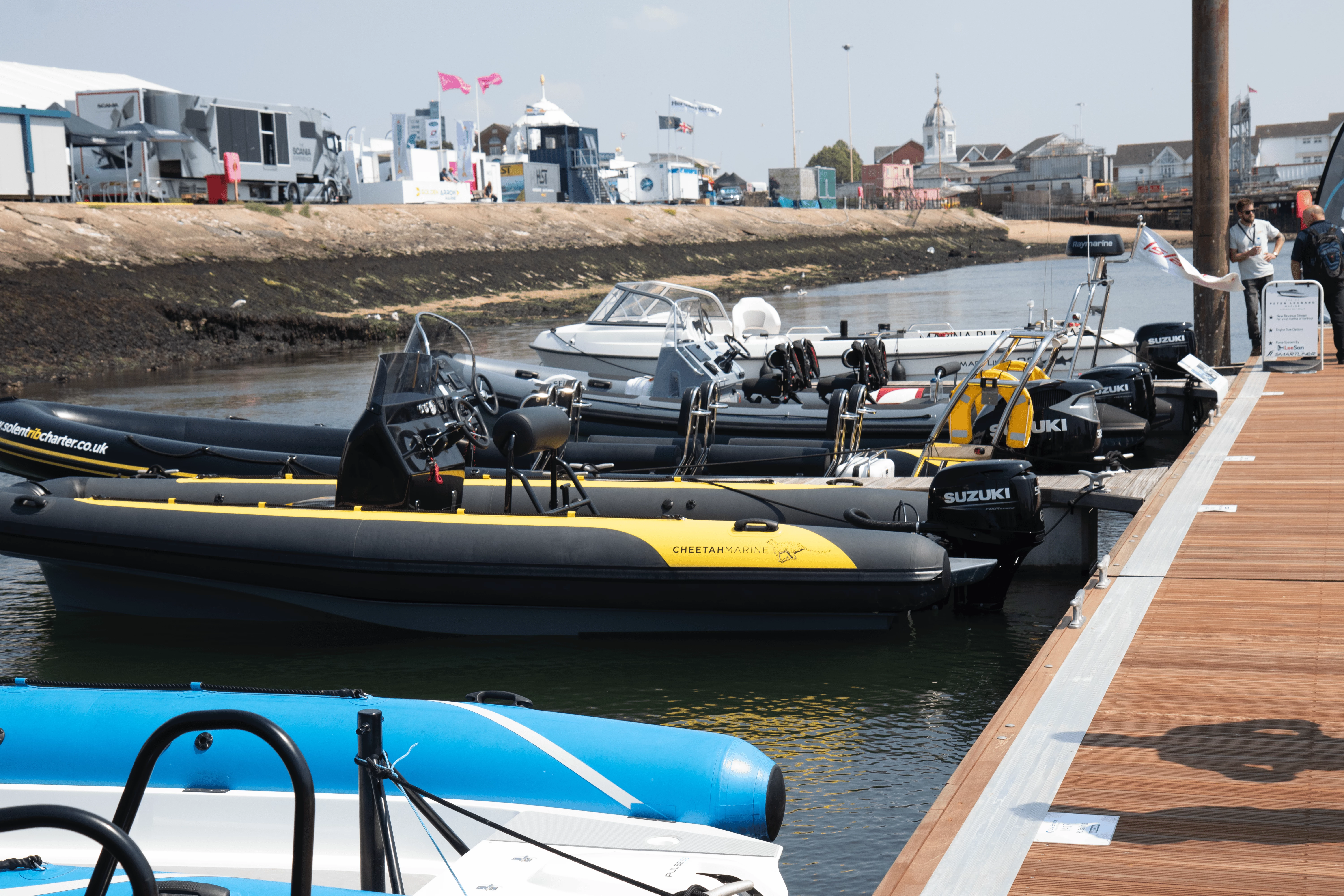 Suzuki-powered boats at Seawork 2023