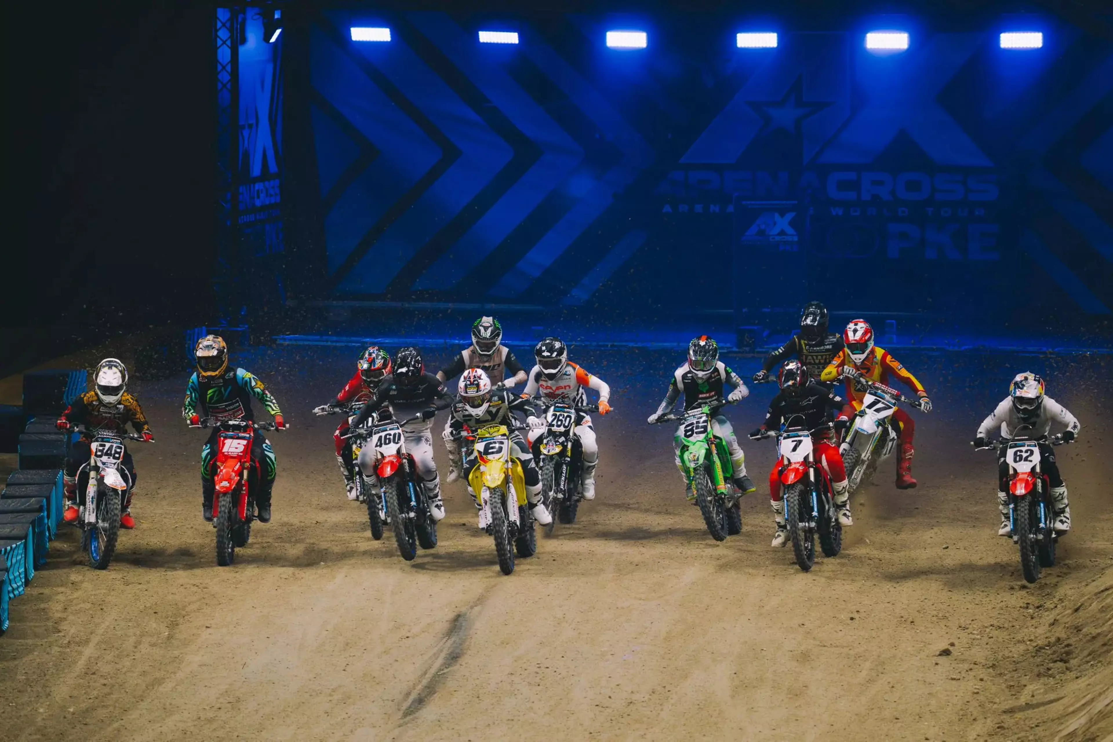 Arenacross World Tour Main Event start