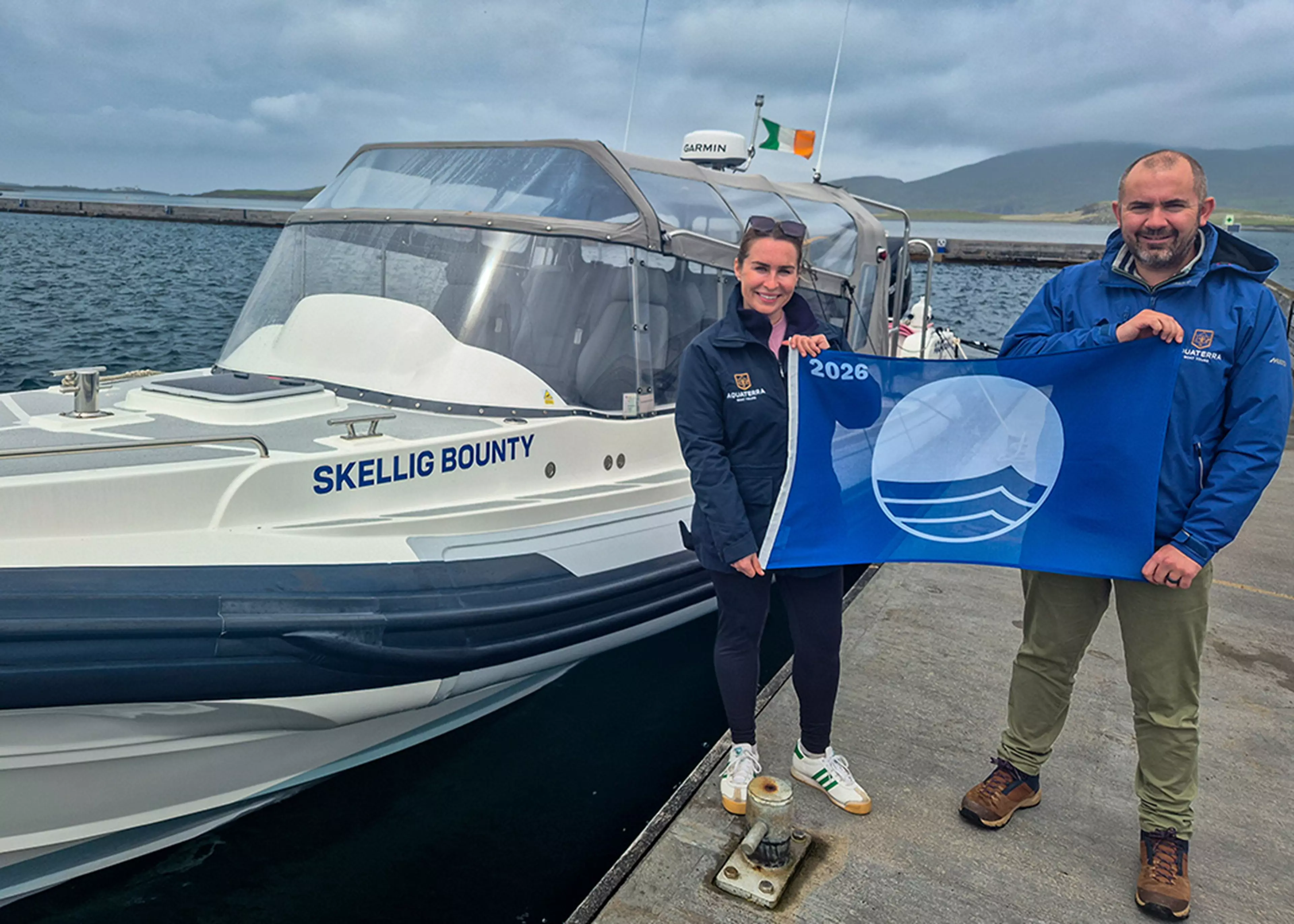 AquaTerra winning the Blue Flag award