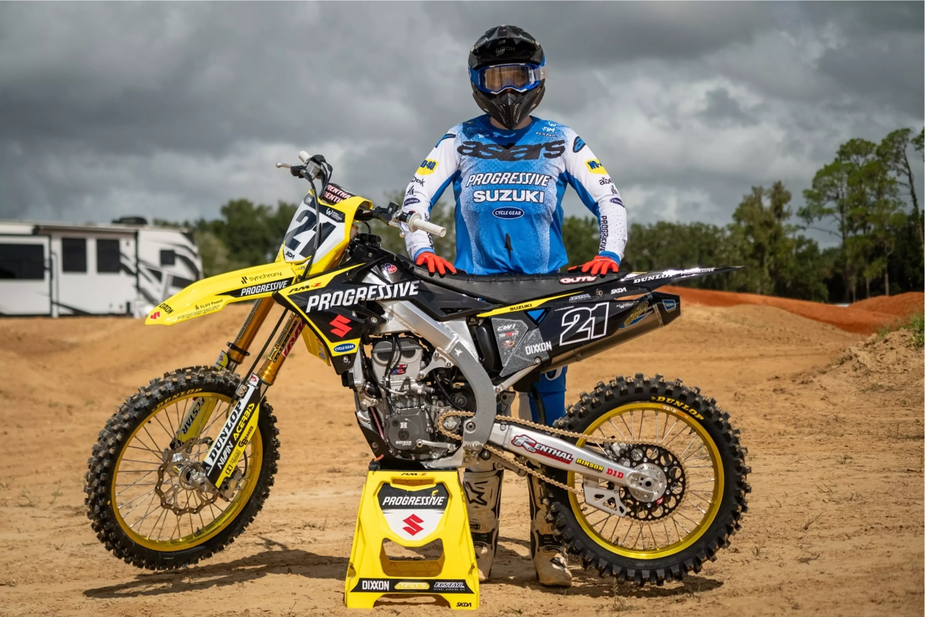 Jason Anderson signs for Suzuki